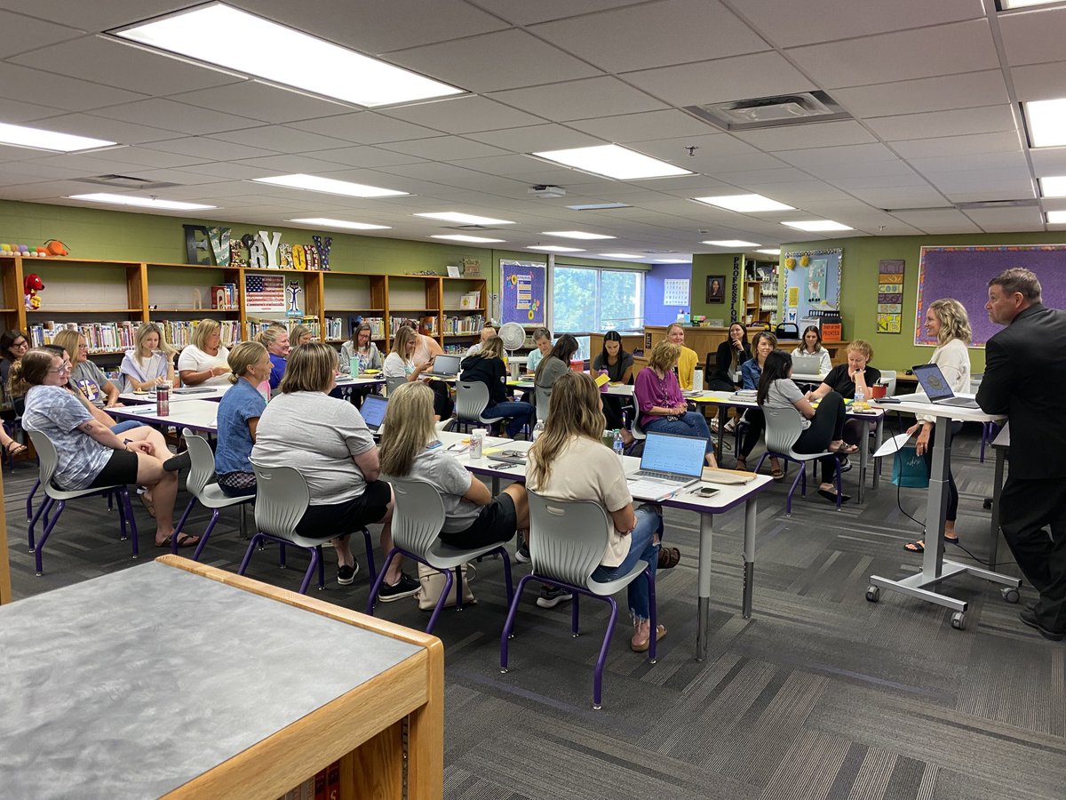 TedIhns's tweet photo. Welcome back to the Irving Elementary Staff in the Indianola CSD as they start their teacher workshop for the 22-23 school year. #newyear #gettingreadyforstudents https://t.co/MuNoWppsyt