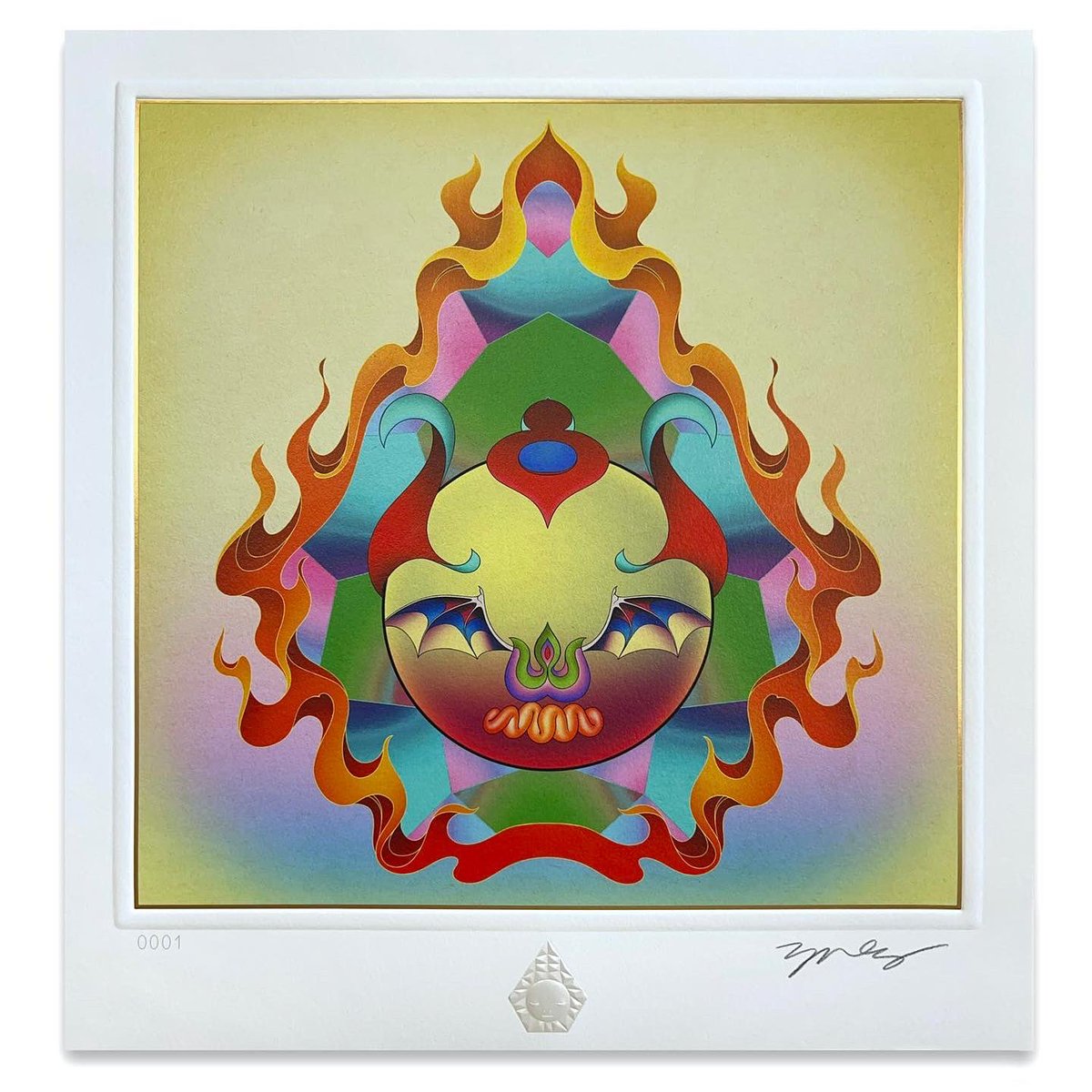 GM, happy Monday ✨💐

#FragmentsNFT physical print by <a href="/JamesJeanArt/">James Jean</a> redemption starts today at 9PM PDT.

merch.outland.art