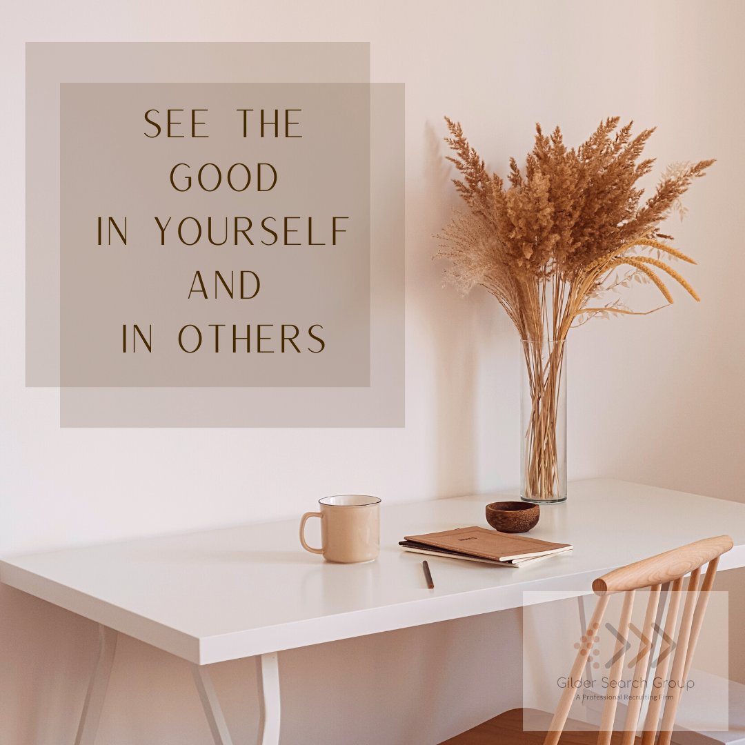 GilderSearch's tweet photo. With every day and situation that comes your way, try to see the good!

.
.
.
.
#gildersearch #job #jobs #jobsearch #finance #financial #accounting #accountants #recruiting #recruiter #hiring #motivation #wesearchforyou https://t.co/n81aQkmmJK