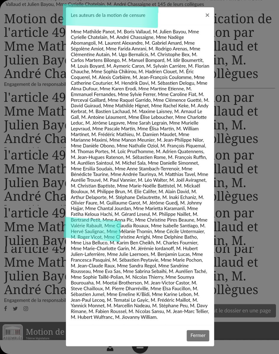 #Ardeche <a href="/hsaulignac/">Herve Saulignac</a> a déclaré qu'il ne votera pas la #MotionDeCensure qu'il a lui-même contribué à déposer avec #Nupes 🤡🤡🤡 et face à un gouvernement, à un président qu'il a fait élire 🥱🥱🥱 ...