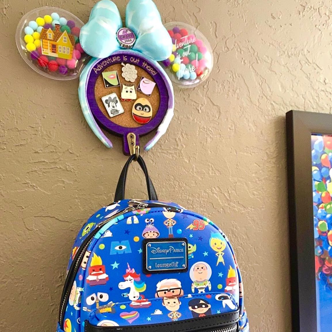 🥺🙌 Okay, this is frickin’ cute. Wall hanger #MadeWithFSL! Definitely love Disney/Pixar over here 👀 

Made by @ lovemadelynn on IG ✨