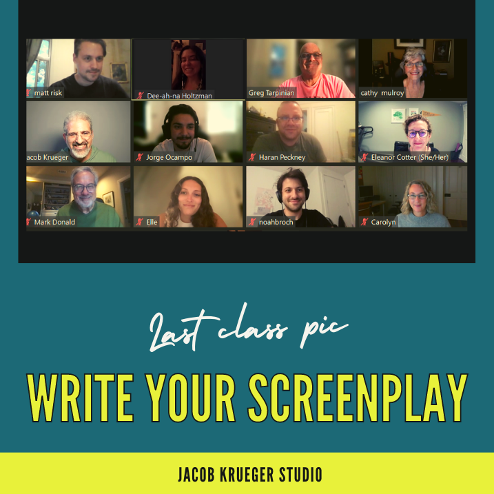 thejkstudio's tweet photo. What a joy it is to be able to share the craft of writing with such a committed group; hope to see you soon!
#LastClass #WriteYourScreenplay #JacobKruegerStudio https://t.co/XegXQSYW35