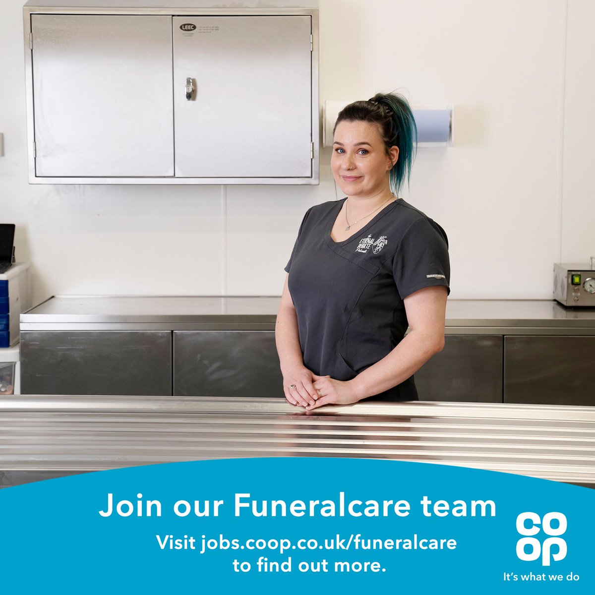 As most of you know, podcast host <a href="/RCarlineMBIE/">Rachel Carline</a> is an embalmer for <a href="/CoopFuneralcare/">Co-op Funeralcare</a> 
If you are a qualified embalmer and want to work for coop, now is a great time to check out their vacancies with six embalmer positions currently available across the UK!