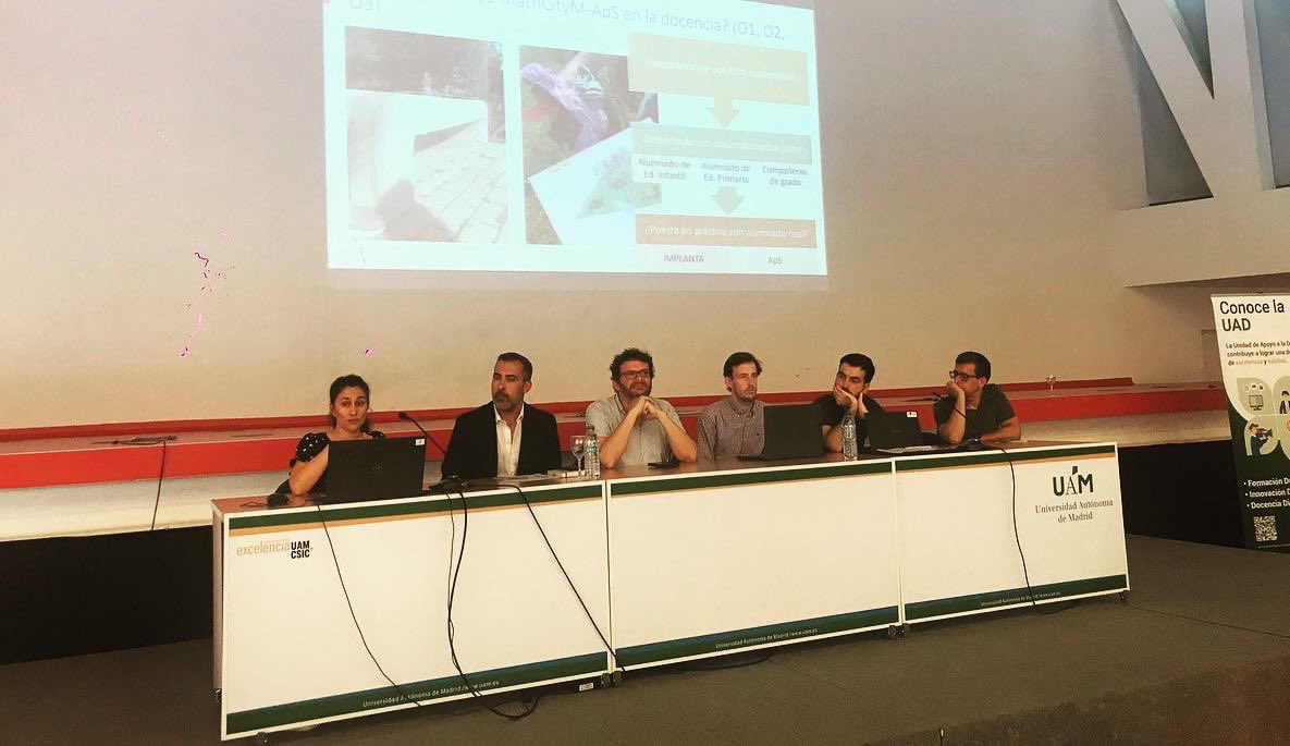 lafabdelasmates's tweet photo. MapsCityM-ApS:
Paseos Matemáticos con
MathCityMap (MCM)
mediante Aprendizaje-Servicio en la Formación
Inicial del Profesorado, nuestra aportación en la VIII Semana de la Innovación Docente UAM
#ApS #aprendizajeservicio #rutasmatemáticas #paseosmatemáticos #mathtrails https://t.co/1knodGVnfu