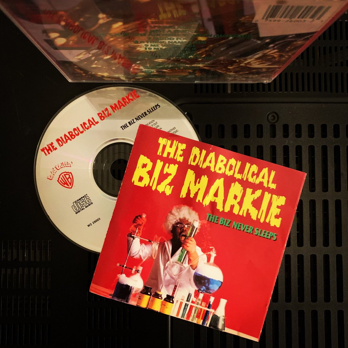 hiphopgods's tweet photo. The Diabolical Biz Markie - The Biz Never Sleeps
#dedication #checkitout #thedragon #springagain #justafriend #shesnotjustanotherwoman #muddfoot #athingnamedkim #meversusme #mymanrich #ihearmusic #bizinharmony #thingsgetalittleeasier #ripbizmarkie #forever #celebrated #hiphopgods https://t.co/Y0n2UPDVY4