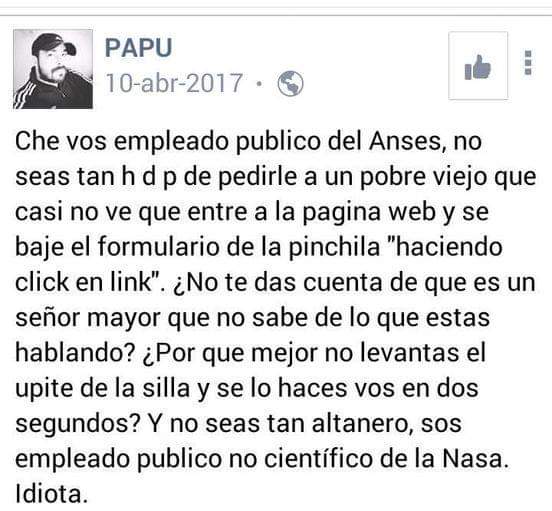 Muy bien y ojalá la rajen por inútil!