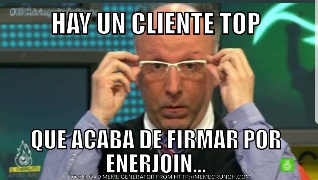 Enerjoin's tweet image. Que día...