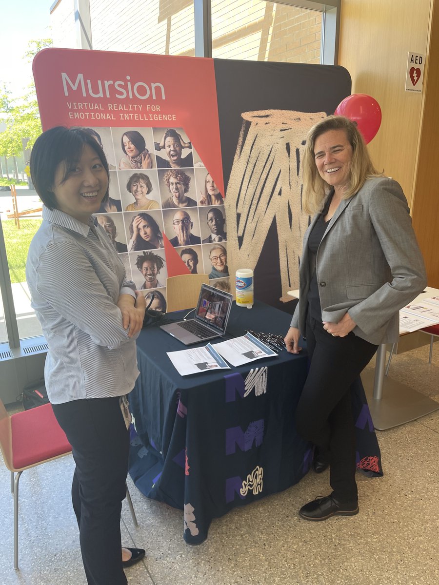 MursionInc's tweet image. We love getting the chance to see clients experience Mursion in-person! Check out some photos during Dow&apos;s thoughtful and impactful Juneteenth event: