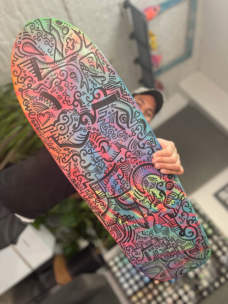 Skate deck collab with <a href="/blakejamieson/">blake jamieson</a> 🛹