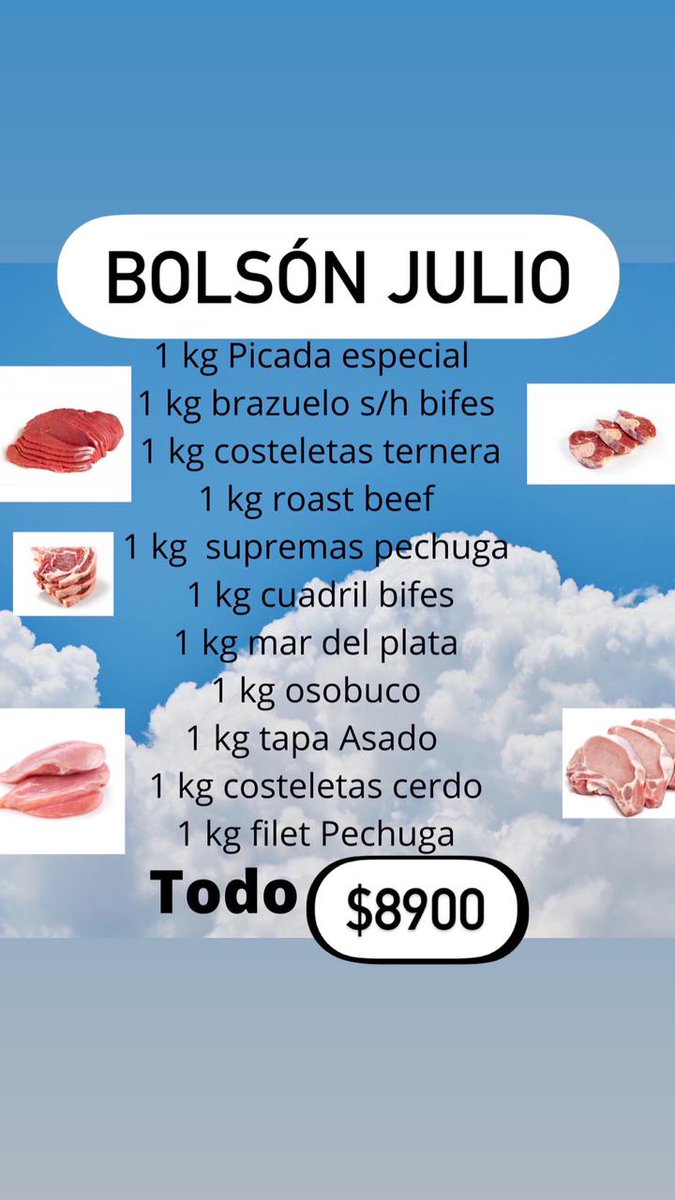 PreciosRosario2's tweet photo. #CarneEnRosario 🥩

👉 Combos de 10 y 11 kilos de carne
💰 $8900 #ComboJulio
💰 $8900 #GranBolson
💰 $9300 #PuraProteina

👉 Aceptan #BilleteraSantaFe 
👉 Hacé el pedido acá 👇
https://t.co/emJQdJdBYO

📍 Carnicería @BerniRemom
🌐 https://t.co/rP6zyMkuyl
🏠 Mitre 1886 https://t.co/BvDOWheyjk