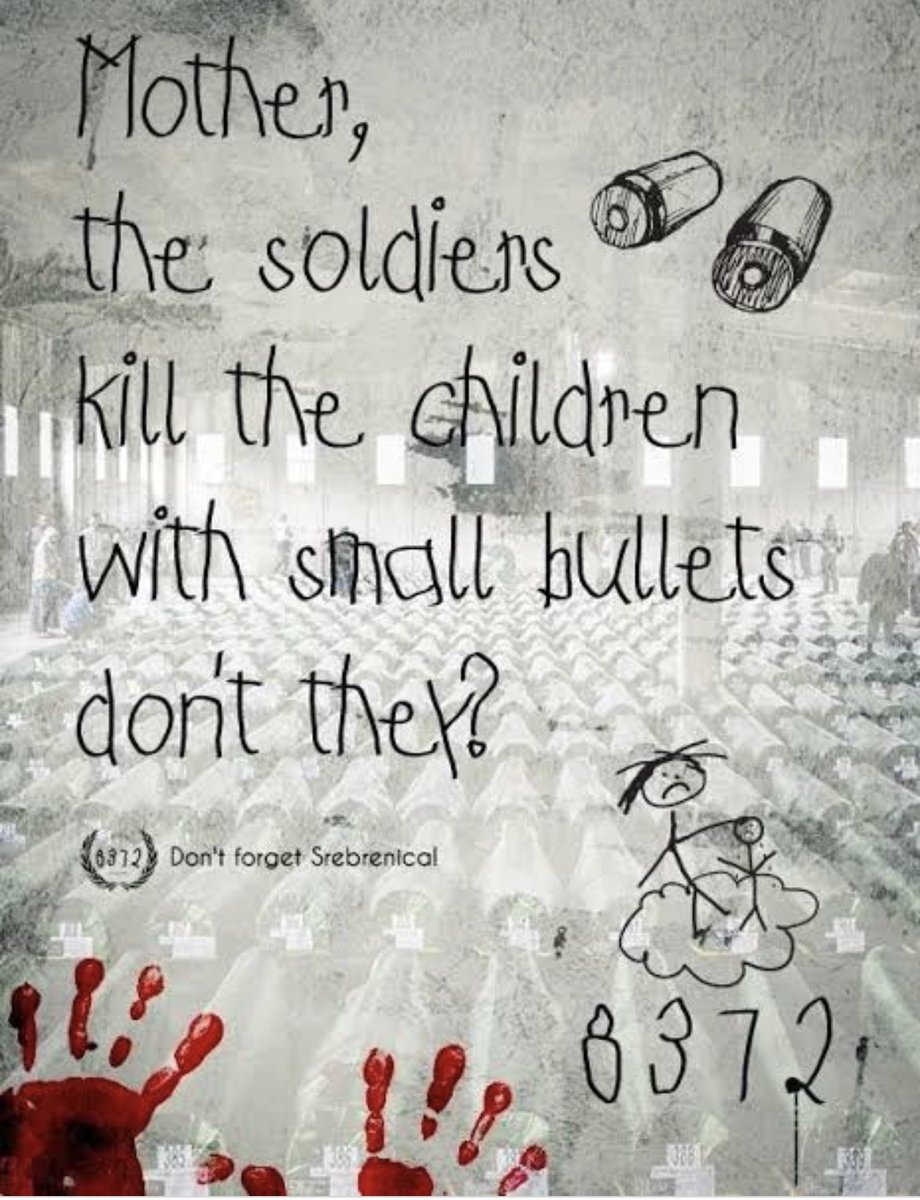gurfatih's tweet photo. Don't forget Srebrenica! https://t.co/eBwGTW6x9w