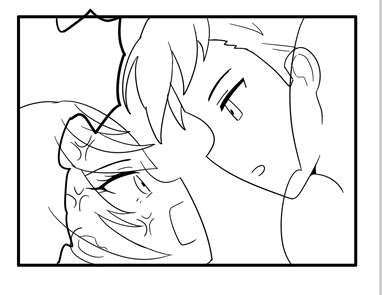 しゅらぴのツノがコマにはいらないと誰かわからなさがつよい…どうしよう…>< と思ったけどイレズミ入れるから大丈夫だったわ。そんな黒いしましまはしゅらぴしかおらん。 