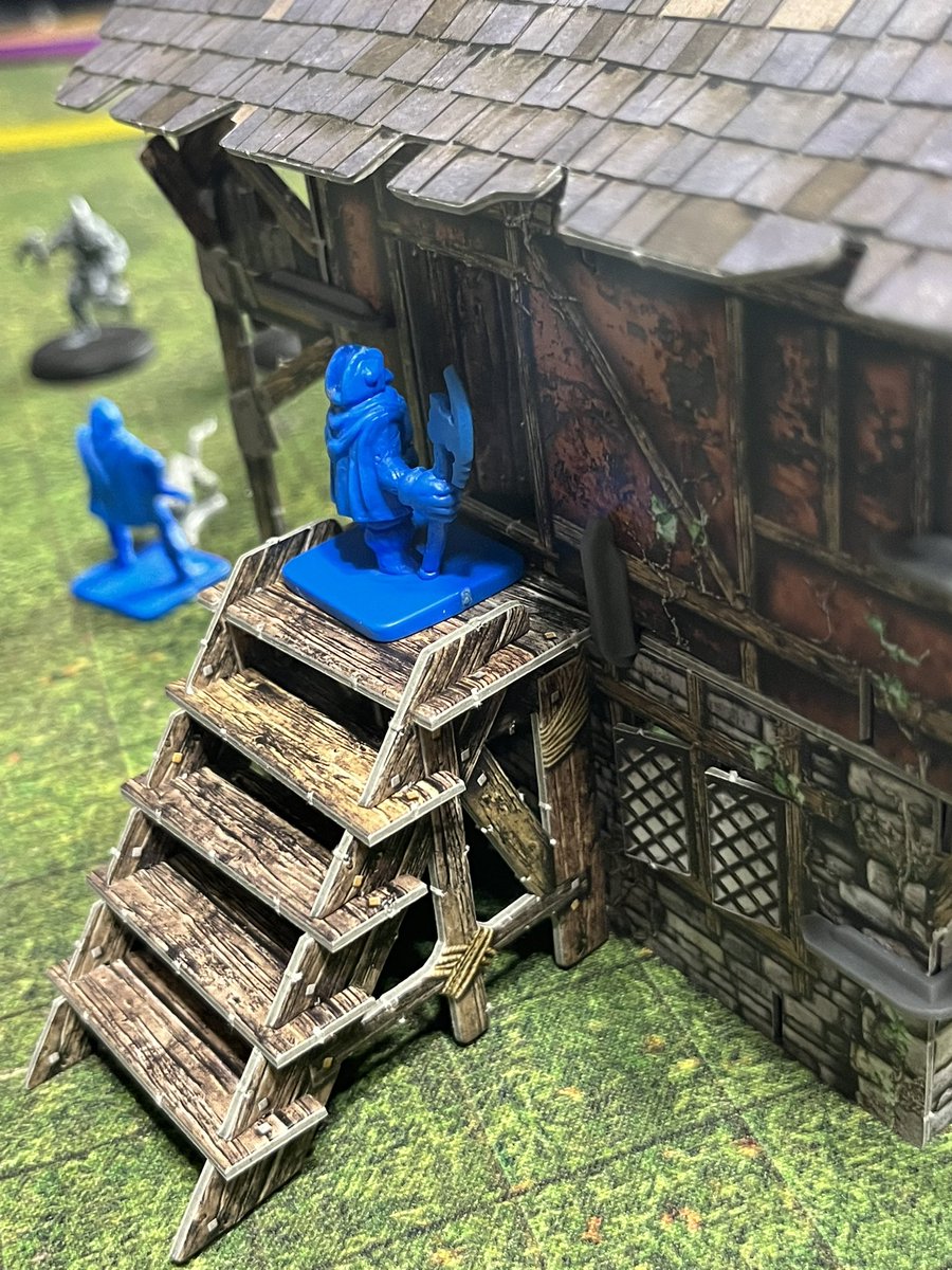 yearofthegame20's tweet photo. Exciting first scenario in the books in Rangers of Shadowdeep. Two models - a war hound and conjurer - went out of action but recovered fine. All clues retrieved. Great game! https://t.co/j5qWguCajE