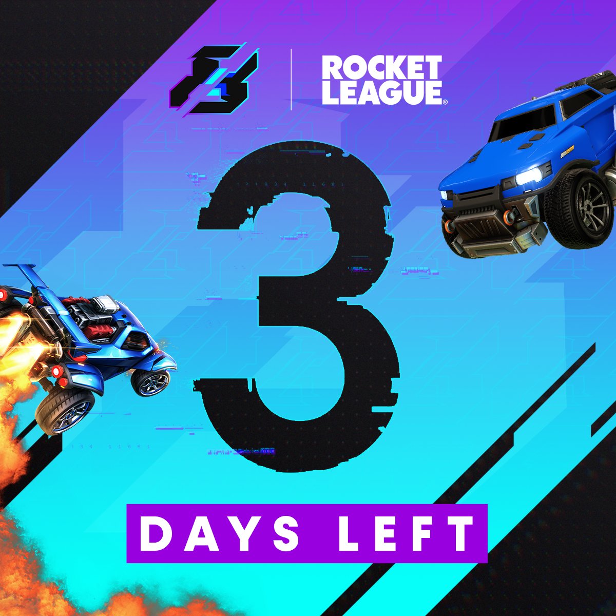 We are almost set to kickoff one of the biggest LANs in Rocket League!

3 days, don't miss it

#Gamers8