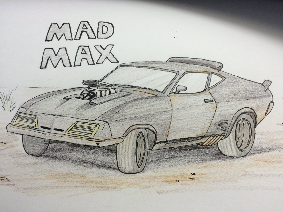 「フォード ファルコンXB (MAD MAX)」
推しのクルマです 