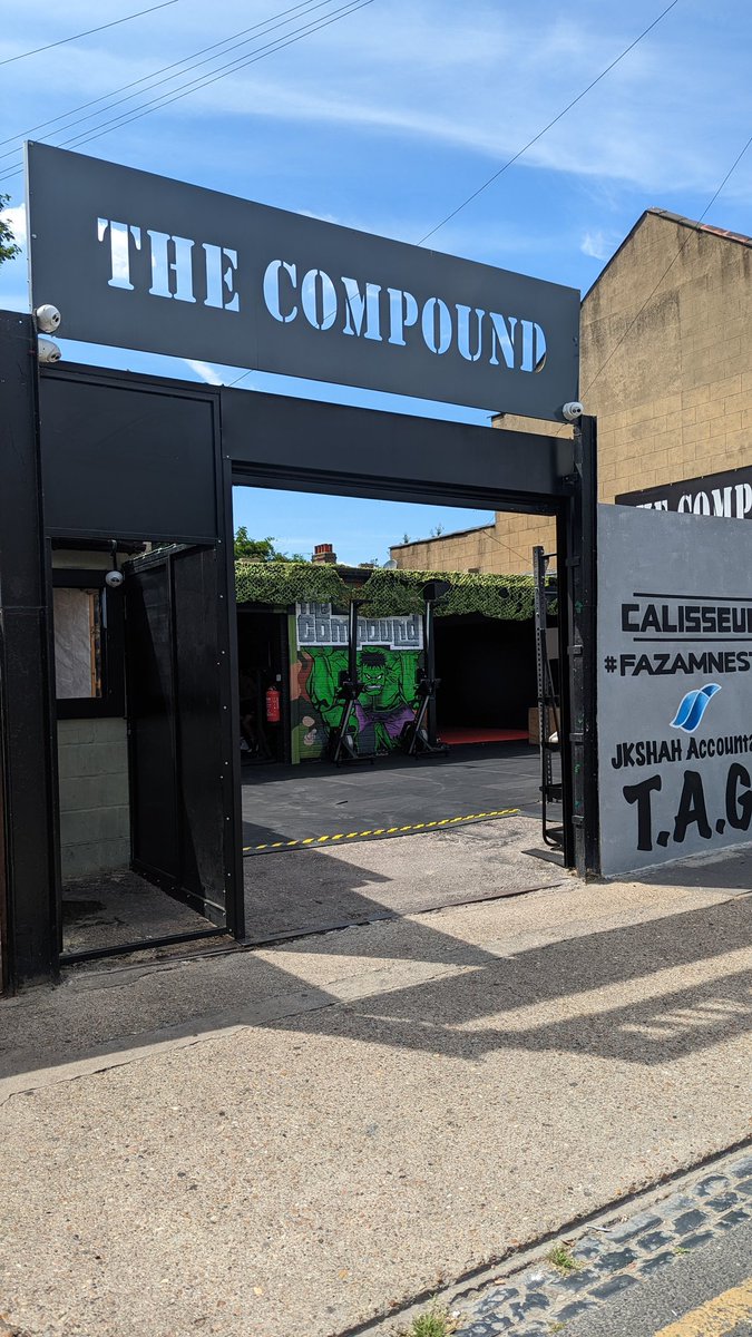 We are officially open for business! Welcome everyone to the Compound Newham Street Gym!