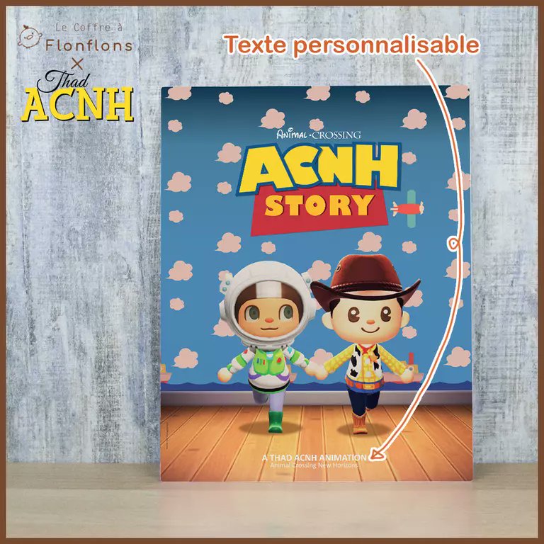 Le moment est venu! Celui de vous révéler ce qui se tramait en secret! Dès maintenant, vous pouvez vous rendre sur le-coffre-a-flonflons.fr dans la partie collaboration et vous procurer six de mes créations d'affiches de films version #ACNH, personnalisables! 
Thread en images...