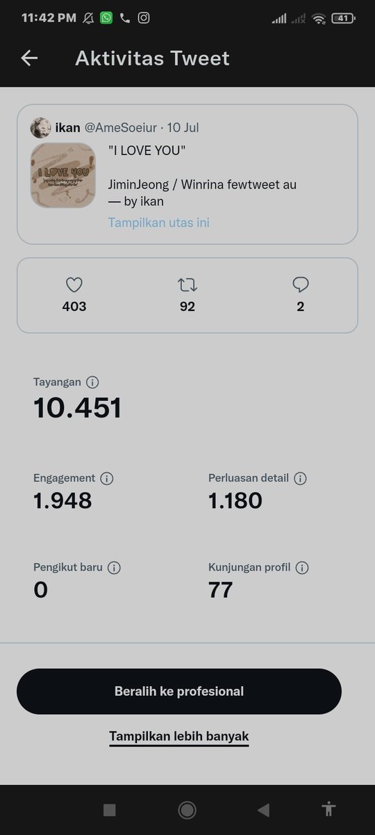 KAGET, HUAHHH THANKYOU ARIGATO TERIMAKASIH