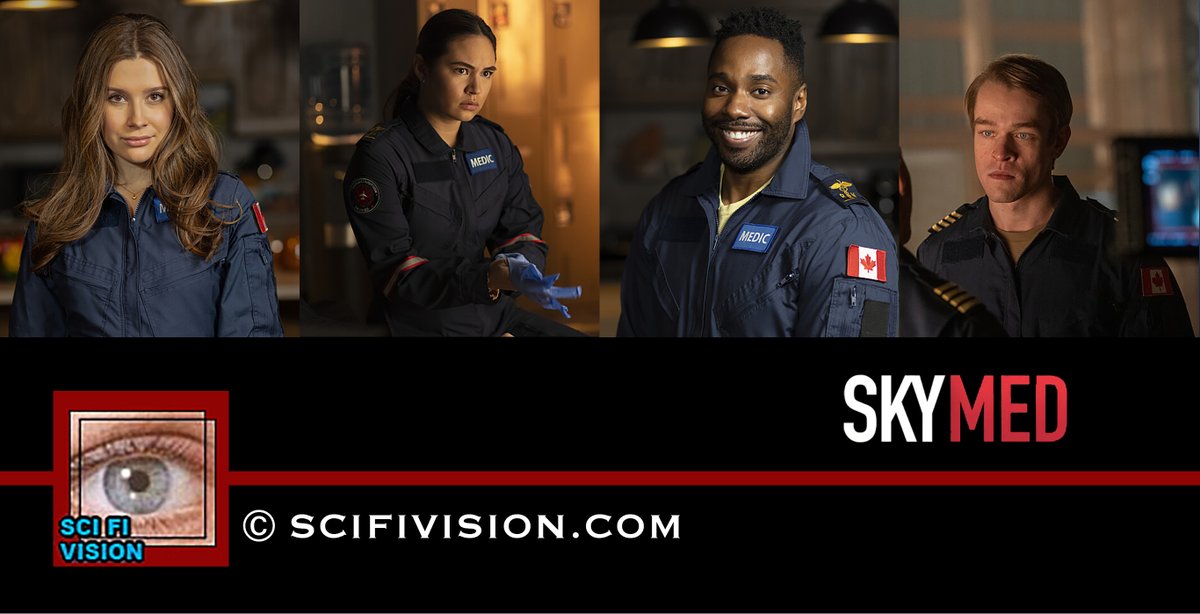 scifivision's tweet photo. Exclusive Video Interview: Calis, Holmstrom, Clarke, & Elms Preview SkyMed, Now on Paramount+
https://t.co/nNaqYWM2aS
#SkyMed @natashacalis @Shmorgee #KheonClarke #ThomasElms #TomElms @paramountplus @cbcgem #NatashaCalis #MorganHolmstrom https://t.co/iwqGKeuP5z