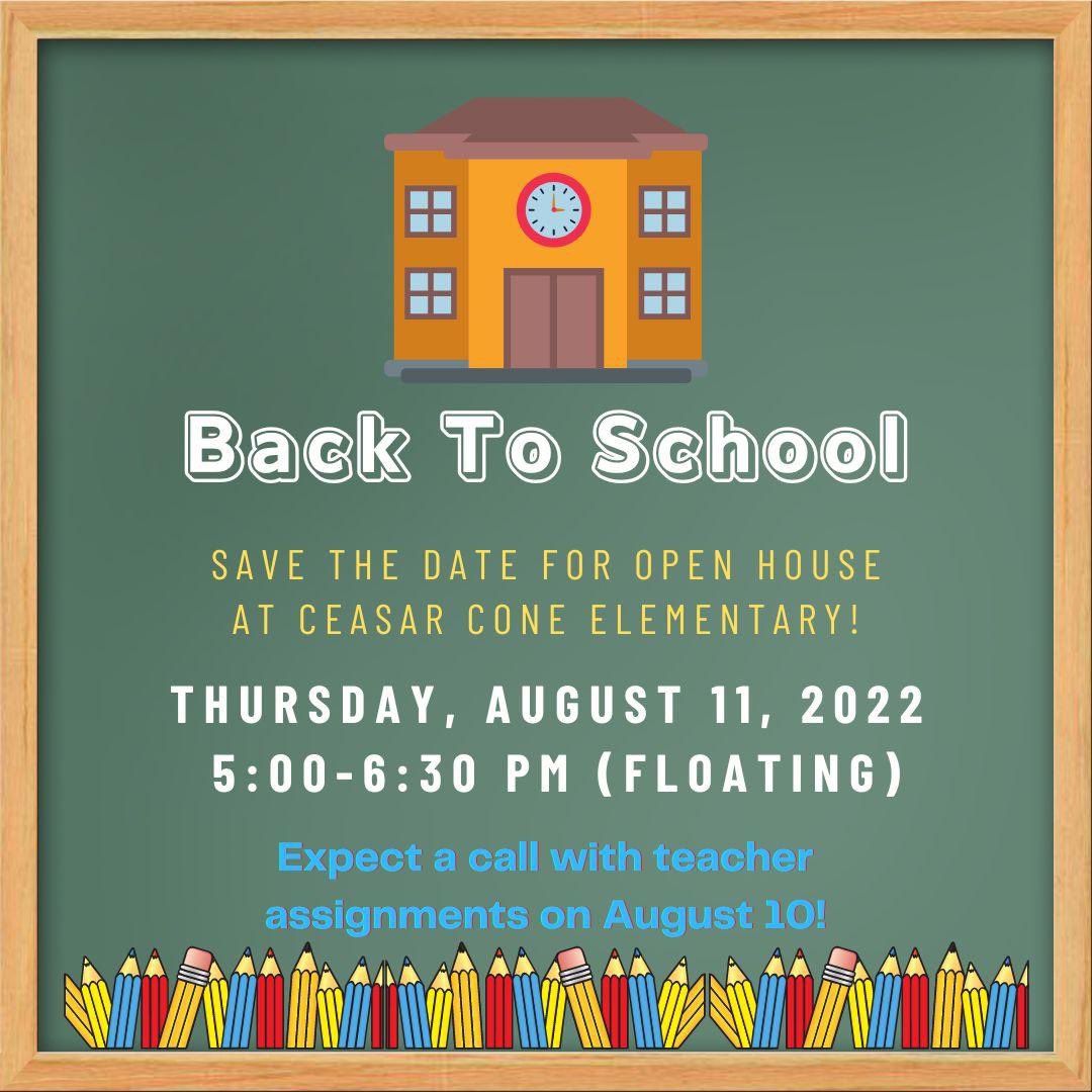 Happy July! We will be heading back to school in about a month, and Open House is exactly a month away. Please plan to join us.@ConeCougars