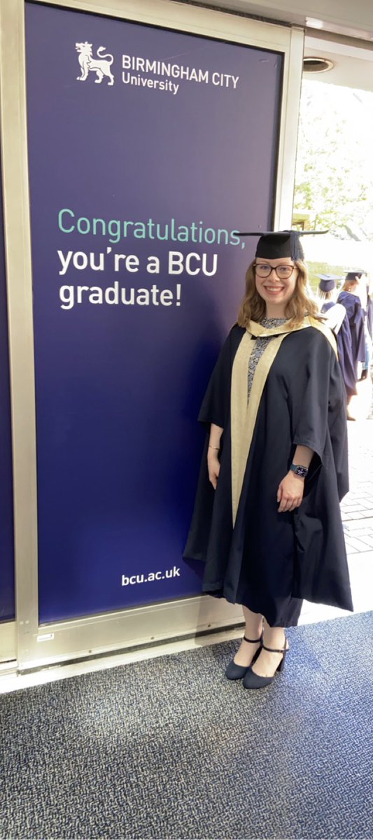 Melissa_SLT's tweet photo. In the last week I started DMU’s intermediate dysphagia course, attended a careers fair to share the role of SLTs in mental health, and then I graduated 👩🏼‍🎓 a very busy NQP! #mySLTday https://t.co/ksGLKNjB8z