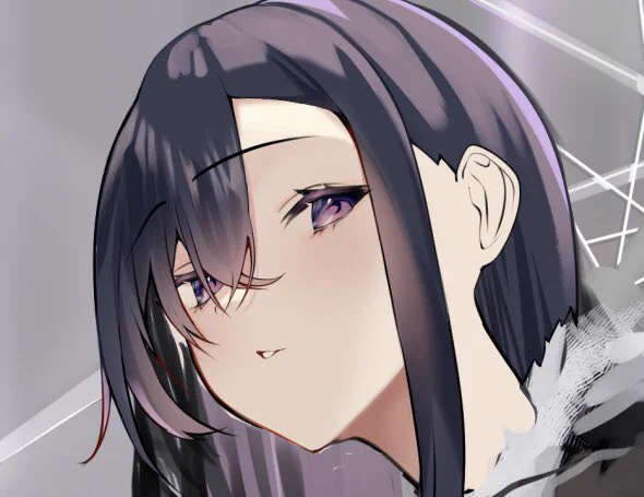 うるは顔良し(今描いてるイラスト) 