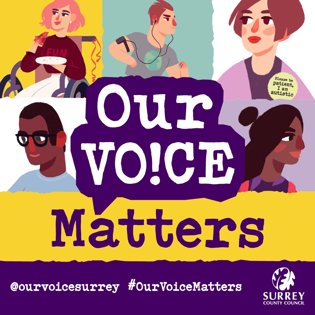 Our Voice Matters is a survey for everyone in Surrey aged 8-25. It’s a chance for children and young people to tell us about the things that matter most to them. 📣 

Complete the survey today! orlo.uk/gUZoE

#OurVoiceMatters #HaveYourSay <a href="/ourvoicesurrey/">Surrey Youth Voice</a>