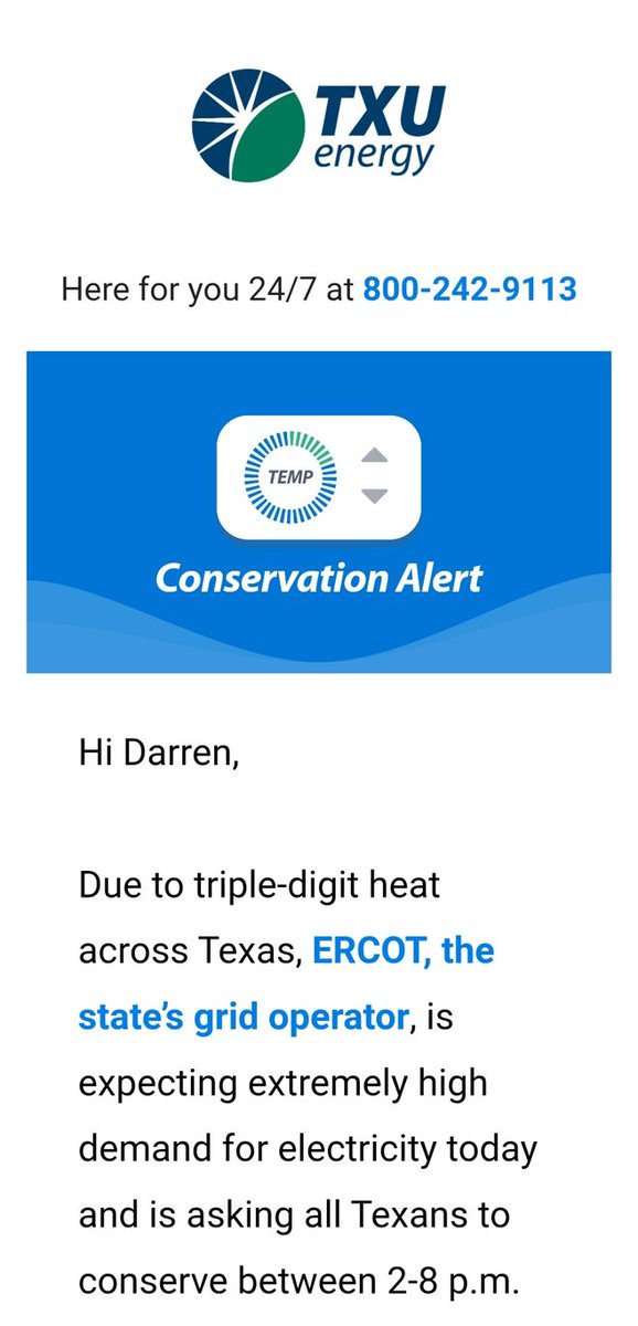 dartri's tweet photo. Or we could improve the power grid. 🤷🏻🤷🏻🤷🏻
#TXPowerGrid #DFWwx https://t.co/3e6IPzHa75