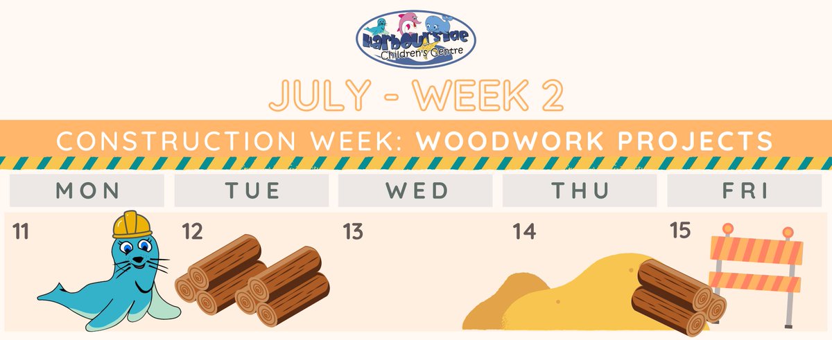harbourchildren's tweet photo. Here's our week ahead - Construction: Woodwork Projects! https://t.co/6Y6daABlCv