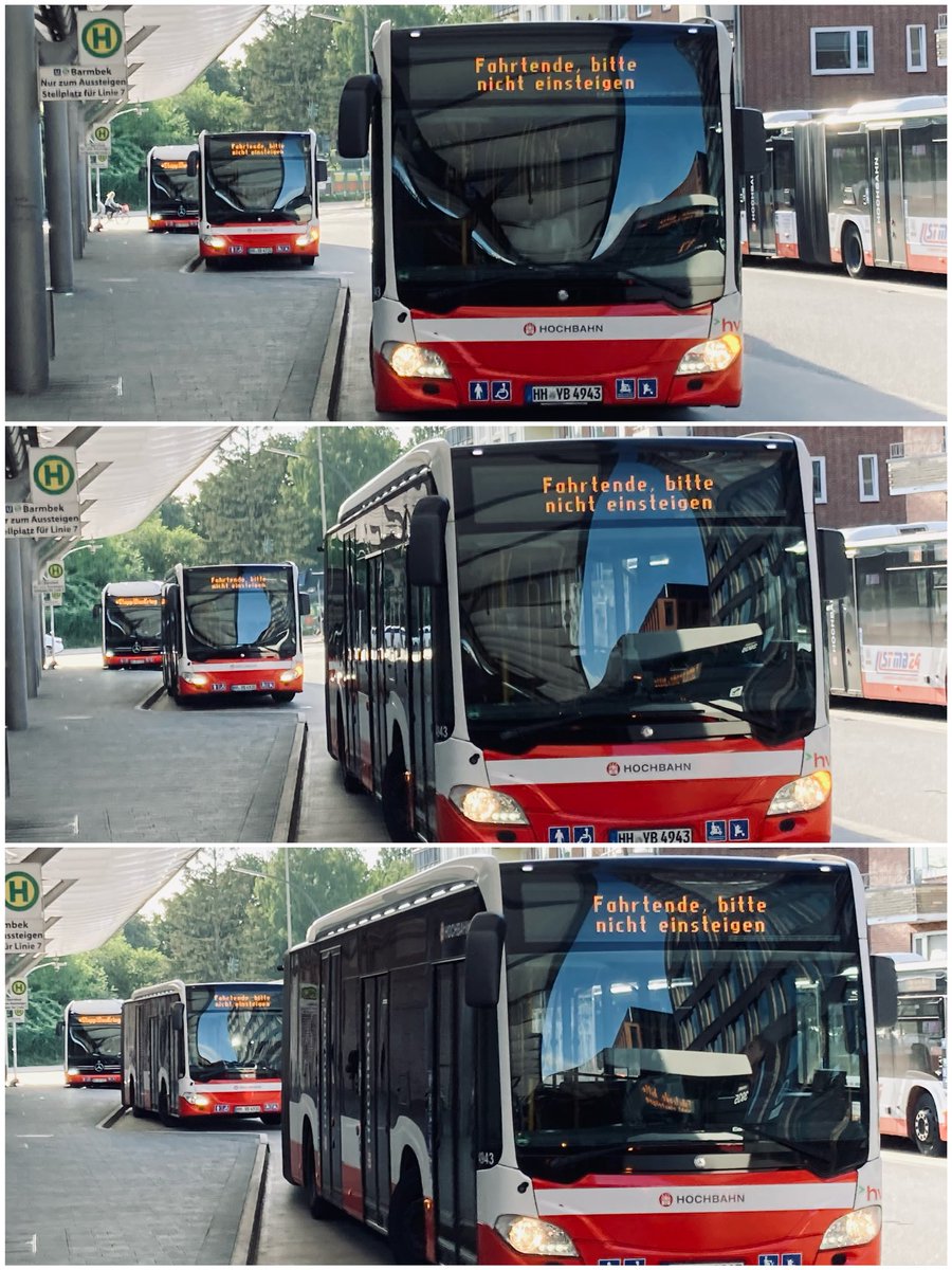 GeorgAlbrecht1's tweet photo. #CapaCityL-Synchronschwimmen! 😁 #HVV #Hochbahn #MetroBus #Barmbek https://t.co/lJ6wqgP3eK
