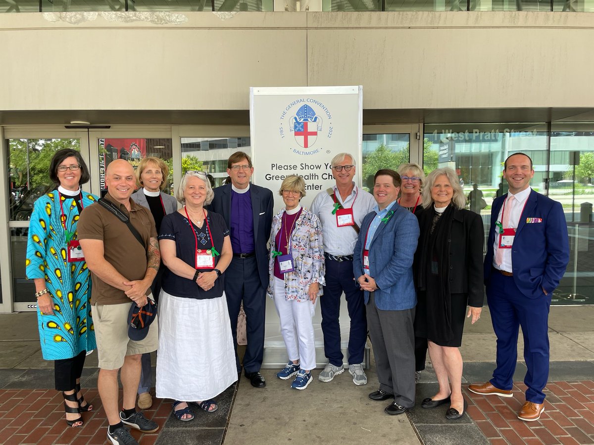 The entire Diocese of Alabama deputation to General Convention 2022!