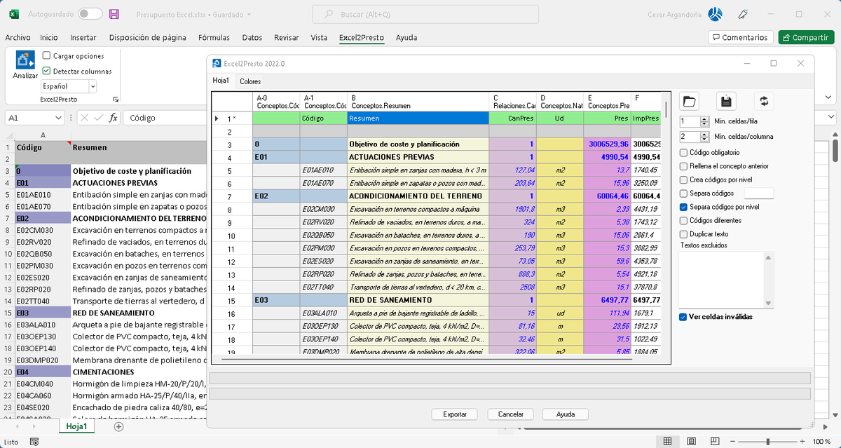 estePepin's tweet photo. De #Excel a #Presto, #Excel2Presto. #Webinar o próximo xoves 14/07/2022. https://t.co/6ZEwi9rmEC E, proximamente, entre outras citas, #Revit -> #IFC -> Presto con @caritorag https://t.co/Rl2zVcAULW https://t.co/bKiUkzW8Mk