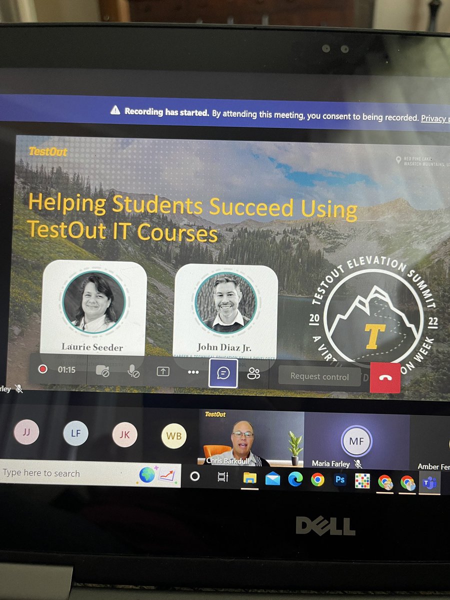 amymdodson's tweet image. Gearing up to get more students industry certified and #careerready!TestOut Elevation Summit Day 1 #testout #elevationsummit #tncareerready #collegeandcareerready #tncte