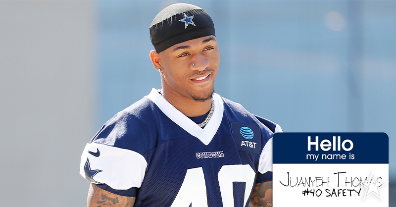 dallascowboys's tweet photo. A star during his four-year stint at Georgia Tech, Juanyeh Thomas proved that he could excel in any role he was put in. Learn more about the rookie safety. ⬇

Role Call | #DallasCowboys