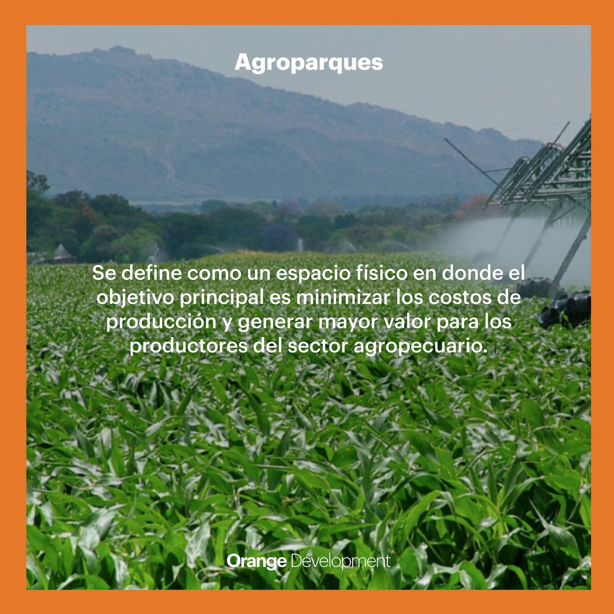 OrangeInv's tweet photo. ¿Sabías que dentro de nuestros alcances se encuentra el desarrollar agroparques?
Ponte en contacto para conocer más.
https://t.co/1Rzza3Ljn5
#OrangeInvestments #OrangeDevelopment #DesarrolloInmobiliario #proyectoinmobiliario #OrangeHub #RealEstate #Agroparques #HubAgropecuario https://t.co/cytAoSN5Sn