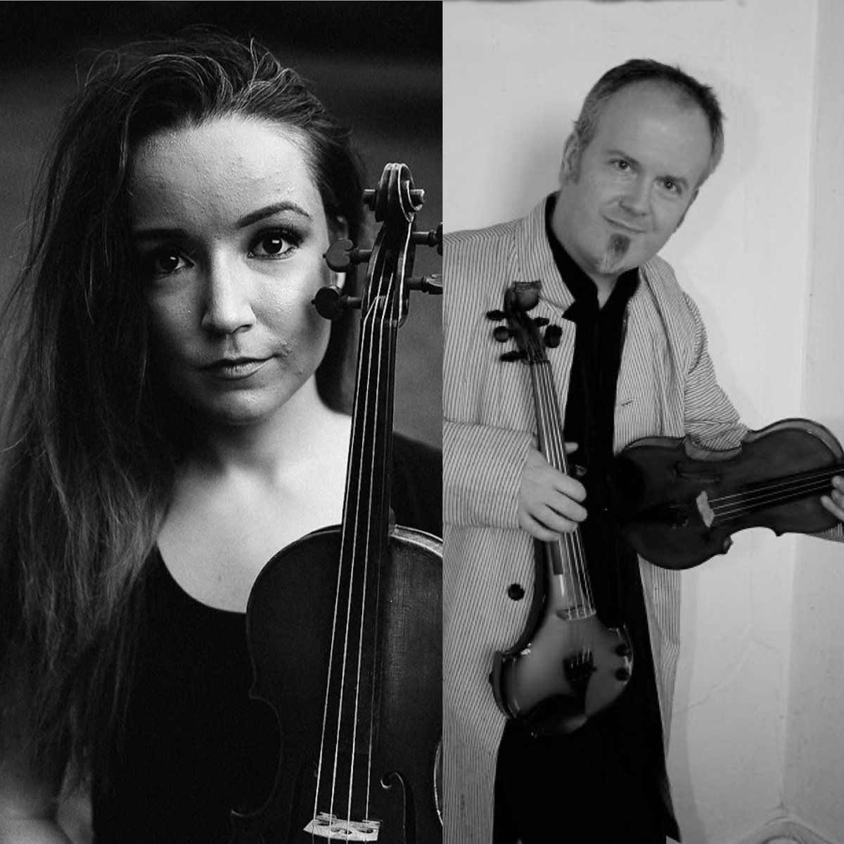 It’s high time that violinists <a href="/Steve_Bingham/">Steve Bingham</a> <a href="/stevebinghamvi2/">Steve Bingham Violin</a> and <a href="/JuliaDinaViolin/">Julia Dina</a> collaborated on something spectacular…I can start arranging…