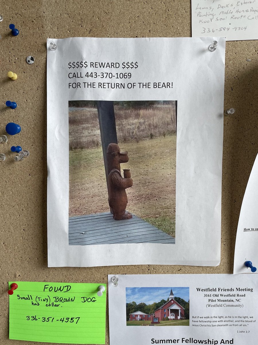 IdaColumite's tweet photo. 37 mile round trip to my local post office which is not even in the same county did not disappoint. #backroading delight where you can just stop in the middle of the road & snap pics #notraffic #nowhere #nohow #ruralnc #savethebear #smalltiny @ruralindexing https://t.co/2ztmu9Ko9z