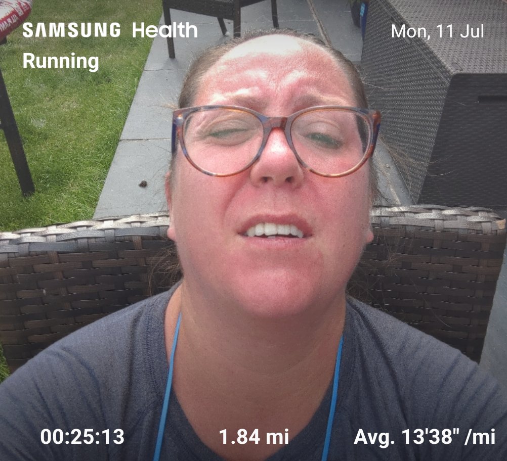 ShukerMarie's tweet photo. Week 5 - what a killer in the heat #thisgirlruns #Couchto5K #29c https://t.co/qXBP5wciVy