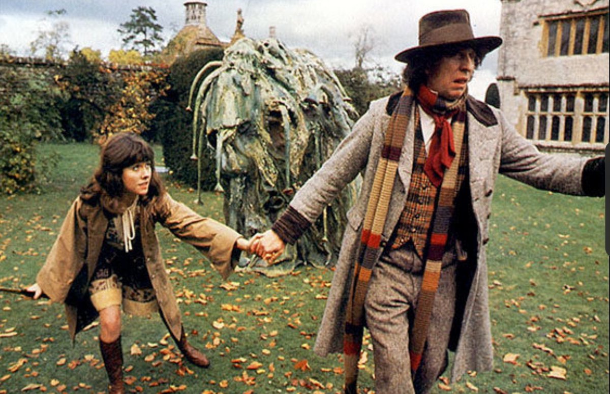 TimeTeamp's tweet photo. Tricia's work has been up the walls and she keeps forgetting to update twitter (sorry!), but the our reviews of the final two episodes of season 13 are now live!!
Will #TheBrainofMorbius and #TheSeedsofDoom close out the season on a high note?
🎵 https://t.co/8DTuWxRNJW 🎵 https://t.co/u0tcXxaAle
