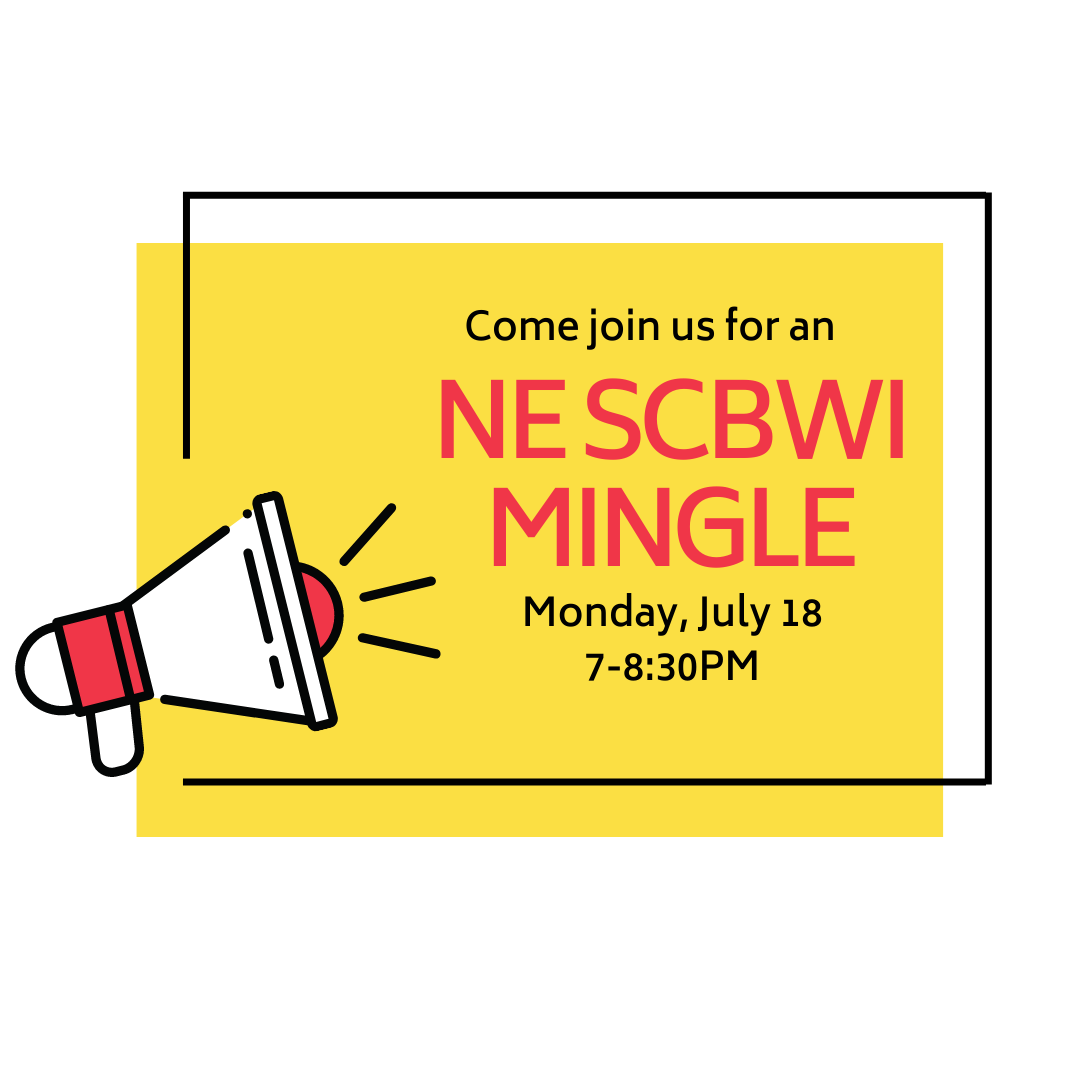 Please come and join us on Monday, July 18 @ 7PM for our general mingle! These are FREE virtual gatherings where creators can get together to socialize, connect and meet fellow SCBWI members. We will send the link in an email prior to the Mingle.