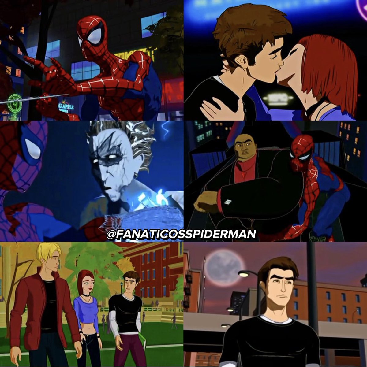 PeterParkerFan4's tweet photo. Hoy hace 19 Años #SpidermanTnas fue emitida por primera vez en el canal de #MTV
Feliz Aniversario #Tnas!!! 🕷🎉1️⃣9️⃣ https://t.co/atyK2mLstK