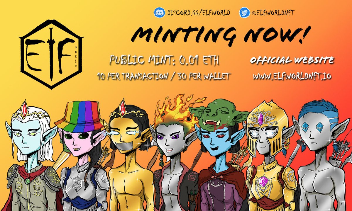 rationalfounder's tweet photo. Zombies of @zombiestownwtf you are welcome to the @elfworldnft Kingdom! Nice community! Incredible founder @jpegkingdev. All that you wanted on a web3 project. And you are early. Thank me later :) CU on the #alphachat in the Discord. #nft #NFTCommuntiy https://t.co/HGsbyKB06k