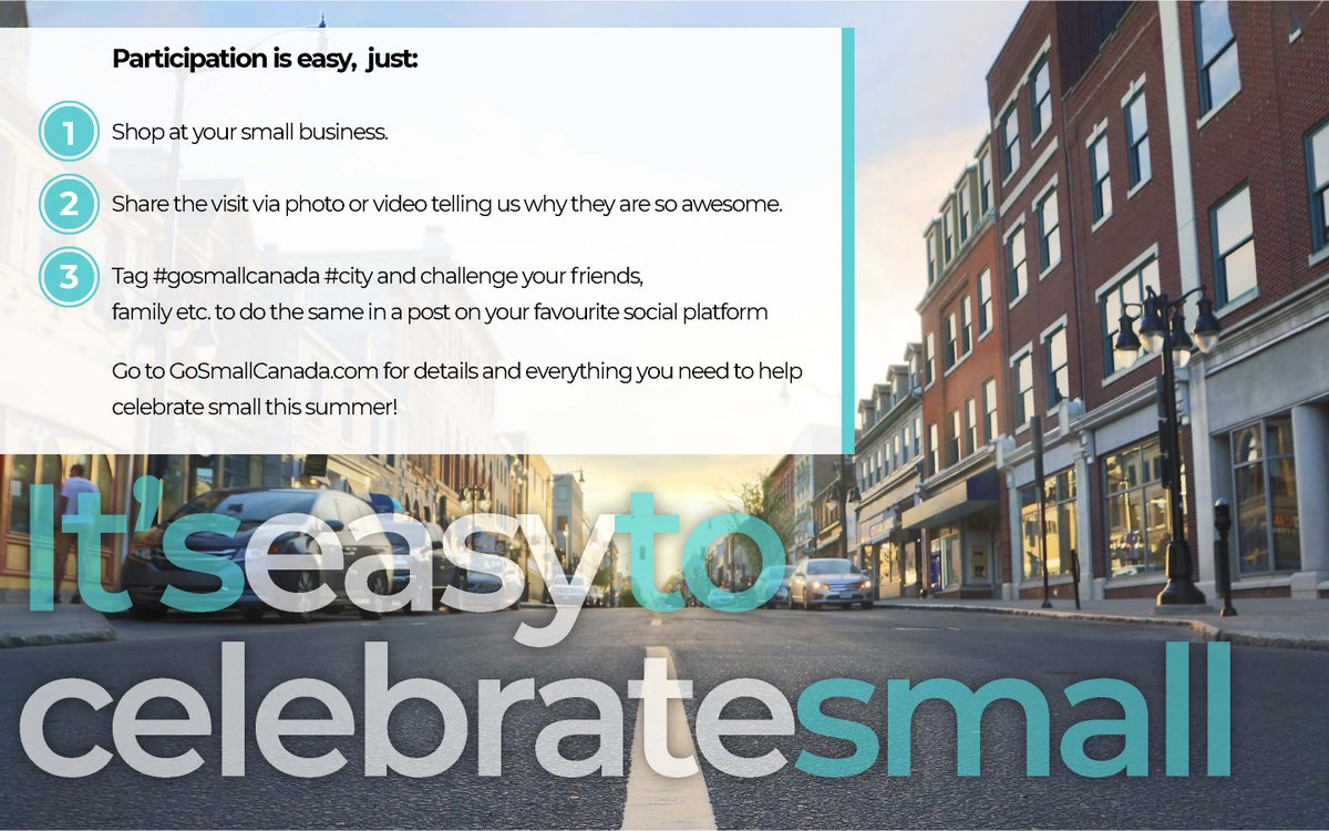 hellofrombarry's tweet photo. Consumers across the country are encouraged to share their purchases in small businesses across Canada with photos or videos on social media. Shoppers are asked to tag their favourite small business and use hashtags #GoSmallCanada and your #city or #town.
https://t.co/uHOyOE77gb https://t.co/AtZVPmRxLb