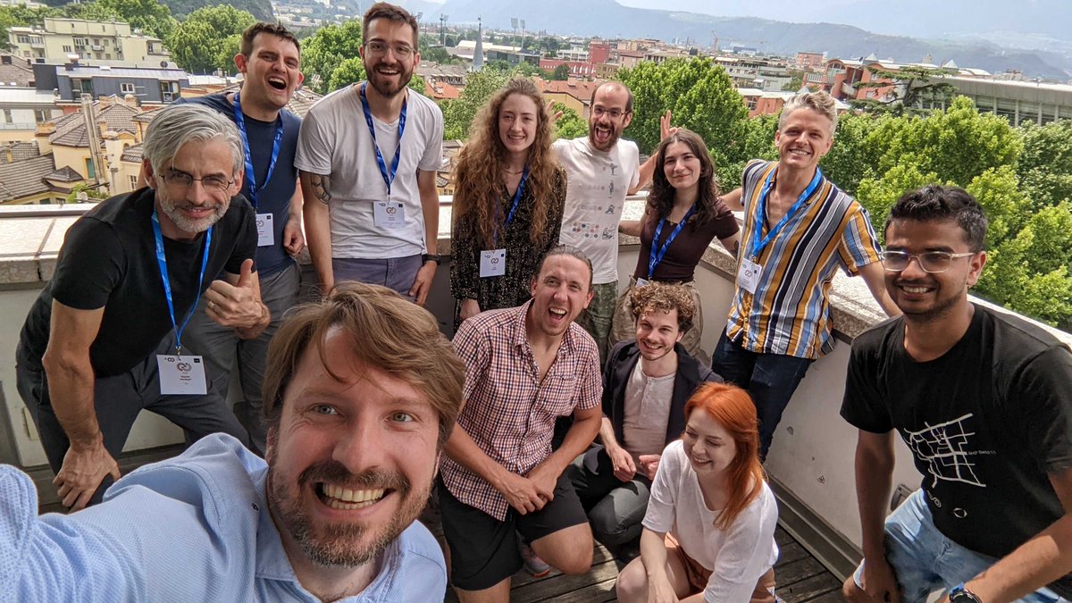 korymath's tweet photo. 2nd summer conference was @iccc_conf #ICCC22 in Bolzano/Bozen Italy. Highlights included presenting a tutorial alongside @PiotrImprov @thomas_wint & @Boydbranch on "Methods of interacting with computational systems for live artistic performance" -- Great participation from all. https://t.co/706HDoXVOR