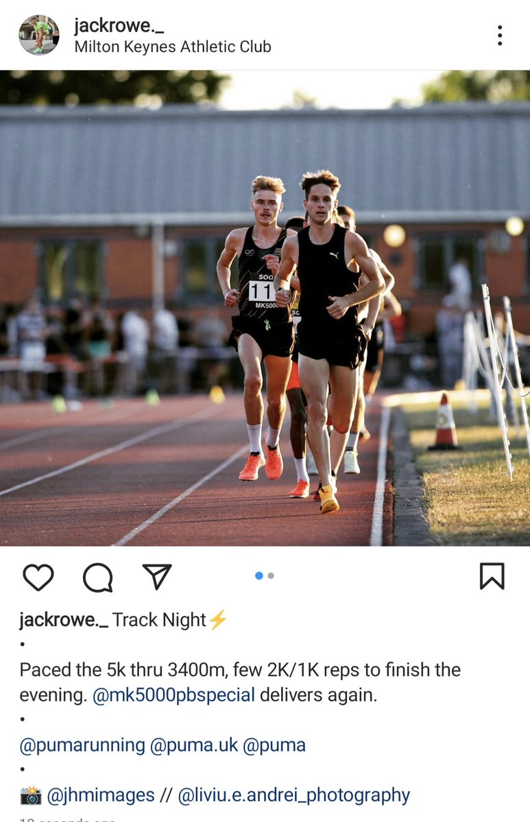 mk5000pbspecial's tweet image. This lad is special; put on a pacing master class to set Charlie Wheeler up for his win, PB &amp;amp; stadium record then jumped back on the track for a session while everyone else got a beer. 

Thank you @jackrowee 💓