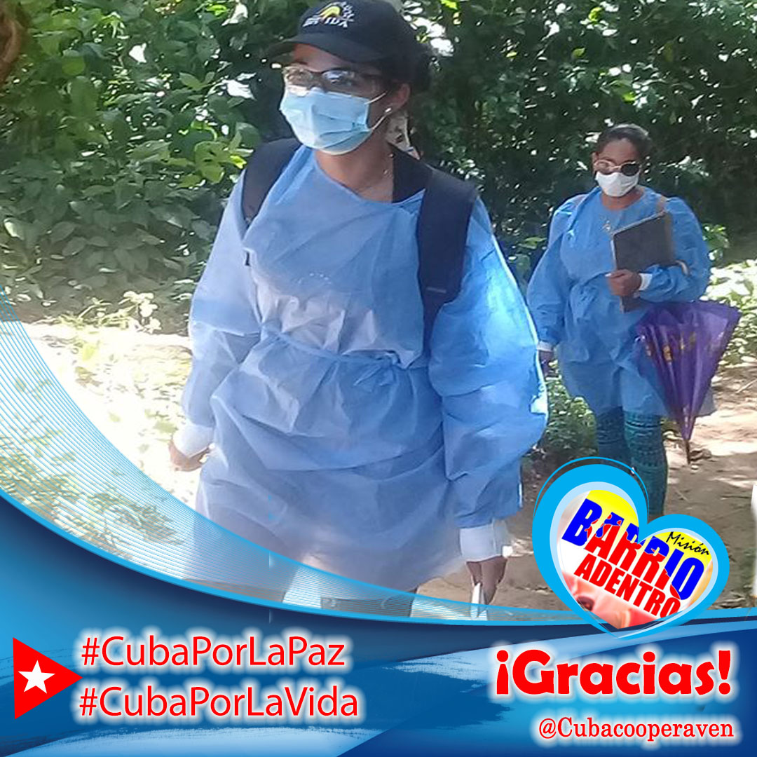 ¡Adelante, generosos defensores de la salud y de la vida, vencedores del dolor y de la muerte! Al llamado de  la Patria presentes. 

#CubaPorLaPaz #VamosConTodo #CubaPorLaVida #Cuba
