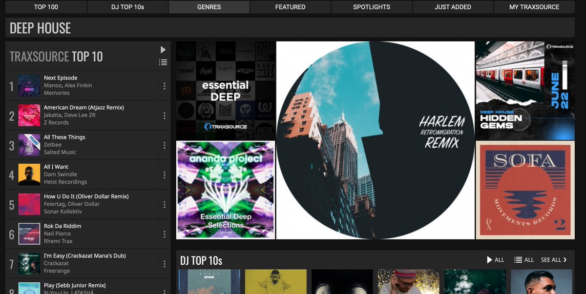 Big ups <a href="/traxsource/">Traxsource</a> for the banner support on the new Retromigration Remix of 'Harlem' #deephouse #newmusic #retromigration #harlem 
Get it here: traxsource.com/title/1829754/…