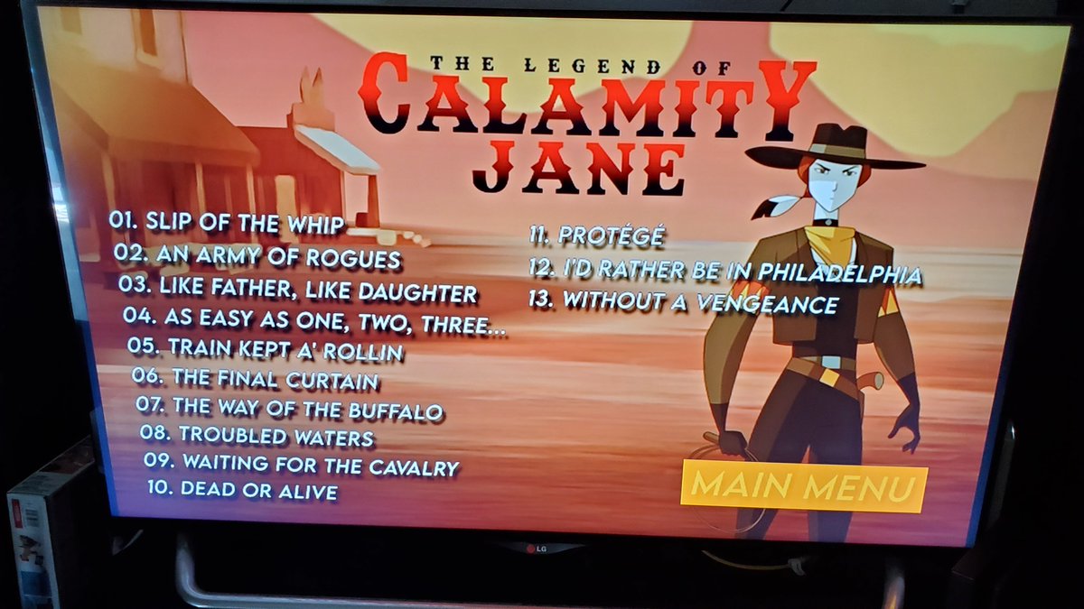 Zapheros's tweet photo. @Pikointeractive @JacobBerkley1 The only difference between the two is French has a different shorter intro and credits with French episode titles that aren't in the French menu, so you could have just replaced the footage, and the menu screen on both cuts to black every few seconds because it's looping wrong! https://t.co/JZJKjcTPwD