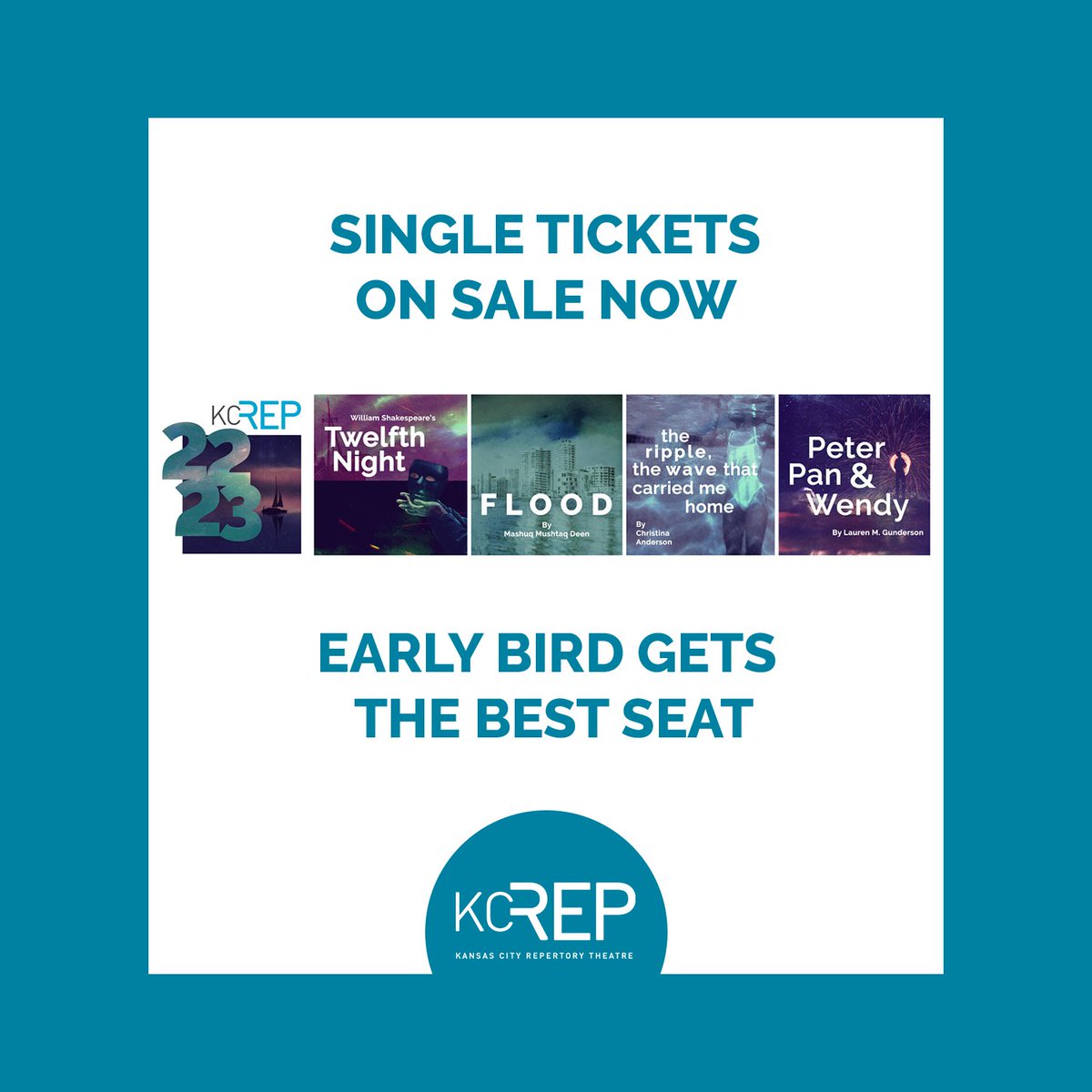 Do you want the best seat in the house? Then make sure you buy your ticket ASAP! 
kcrep.org