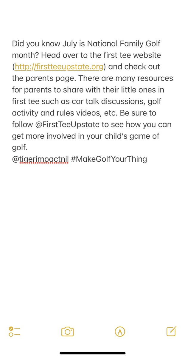 zgordon59's tweet photo. @FirstTeeUpstate @tigerimpactnil https://t.co/bUkOG9gjbl